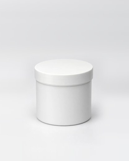 Tarro, Blanco, Tapa blanca