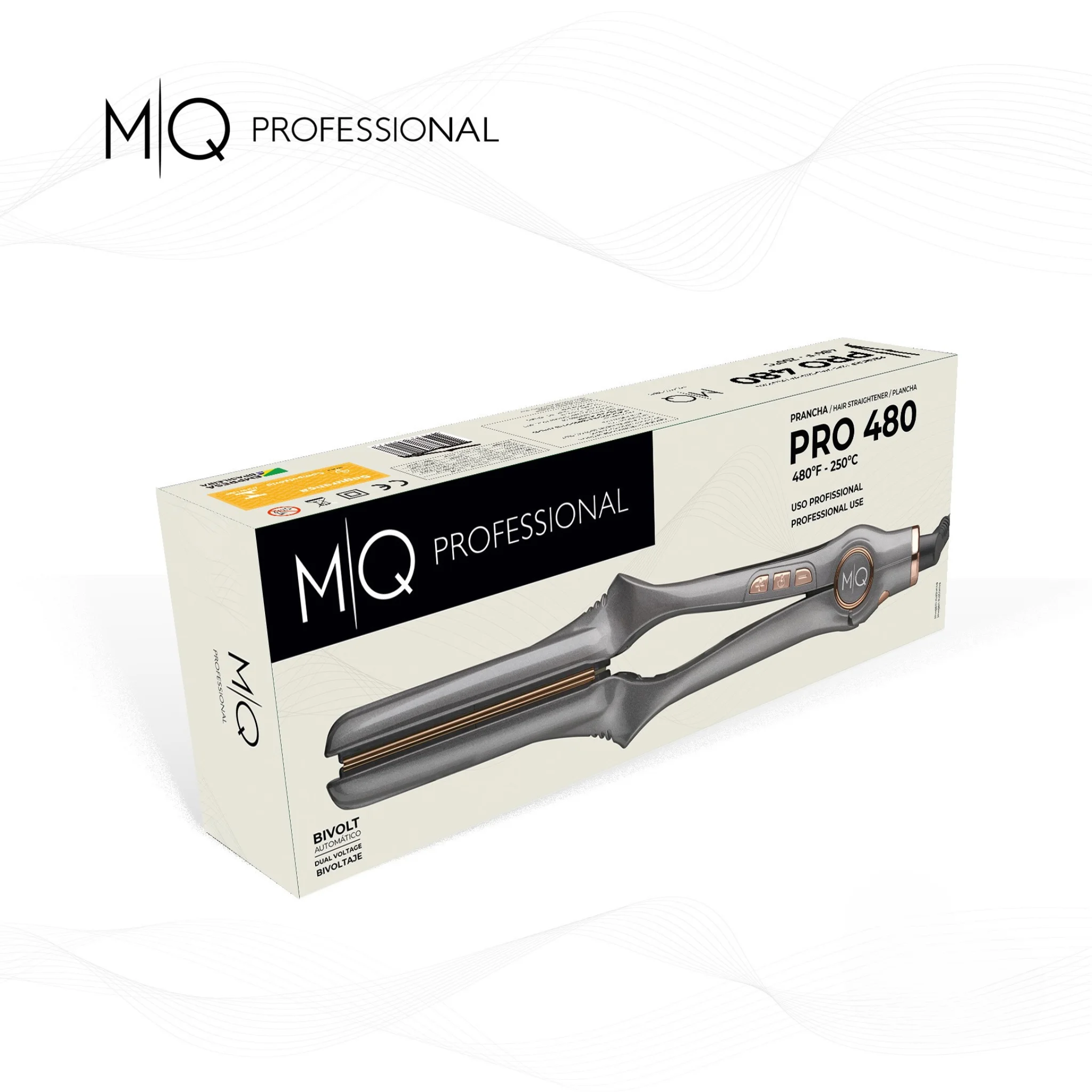 MQ Pro 480 EU caja plancha profesional
