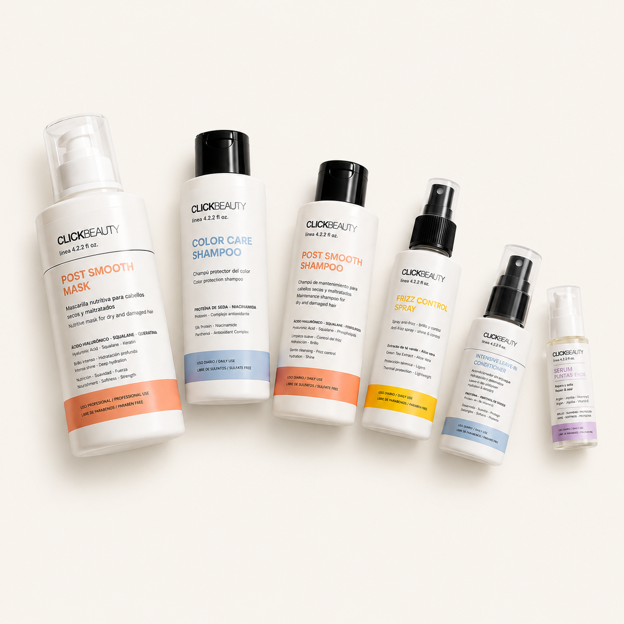 Solicita muestras de productos capilares de marca propia · ClickBeauty Labs